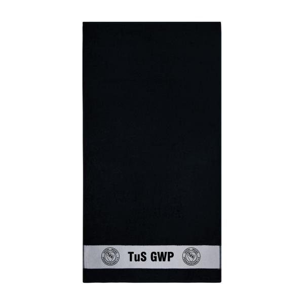 TuS GWP - Handtuch - 70x140cm - schwarz